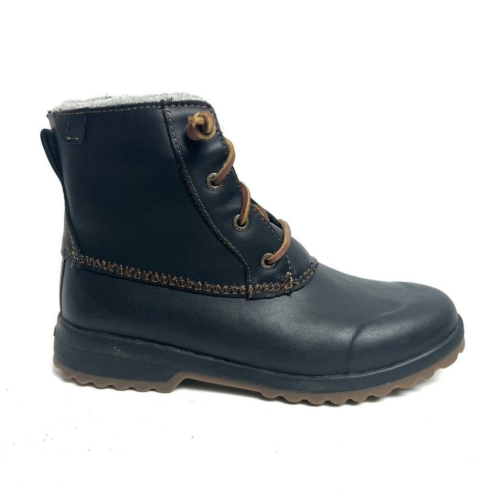 Sperry Black and Tan Winter Boots